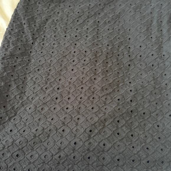 ANN TAYLOR LOFT textured pencil skirt, black, lined, business or casual sz 6​ - Picture 3 of 7